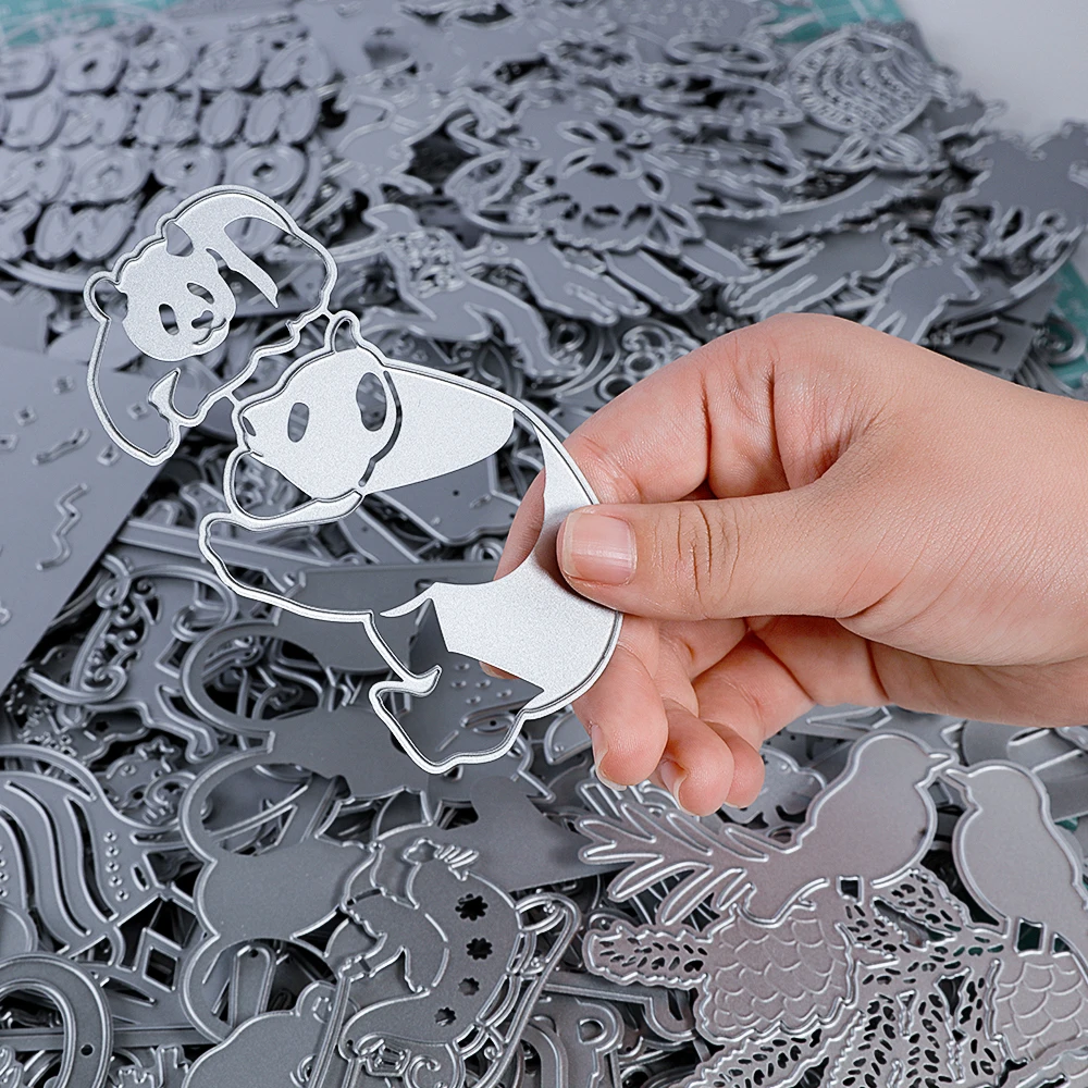 

Metal Cutting Dies Mystery Boxes Rich Random Style Animals Plants Cartoon Characters Decoupage Decoration Scrapbooking