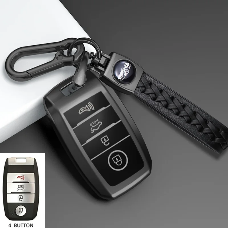Чехол из ТПУ с 4 кнопками для KIA Rio Rio5 Sportage Ceed Cerato K3 KX3 K4 K5 Sorento Optima Picanto автомобильный пульт дистанционного управления