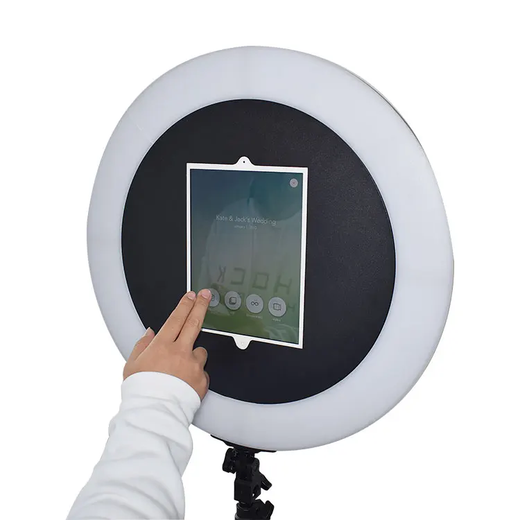 

Wholesale Portable iPad Photobooth Handheld Cheap Selfie Photo Booth Stand