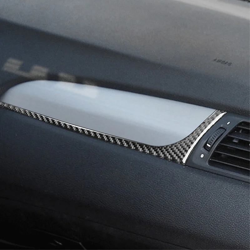 

Carbon Fiber Car Center Console Dashboard Decorative Strip Sticker For BMW X3 F25 X4 F26 2011-17 Interior Modified Accessories