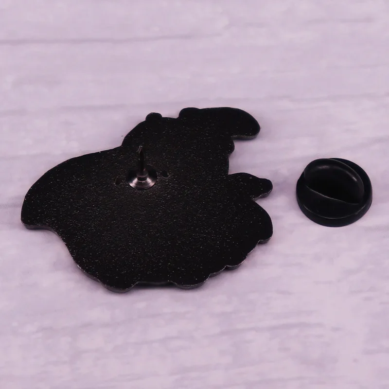 Эмалированная заколка urсула Дамбо заколки для лацканов в стиле аниме рюкзаков