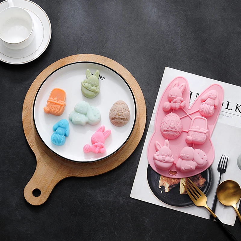 

Easter Rabbit Bunny Shape Silicone Candy Mould Silicone DIY Baking Cake Molds