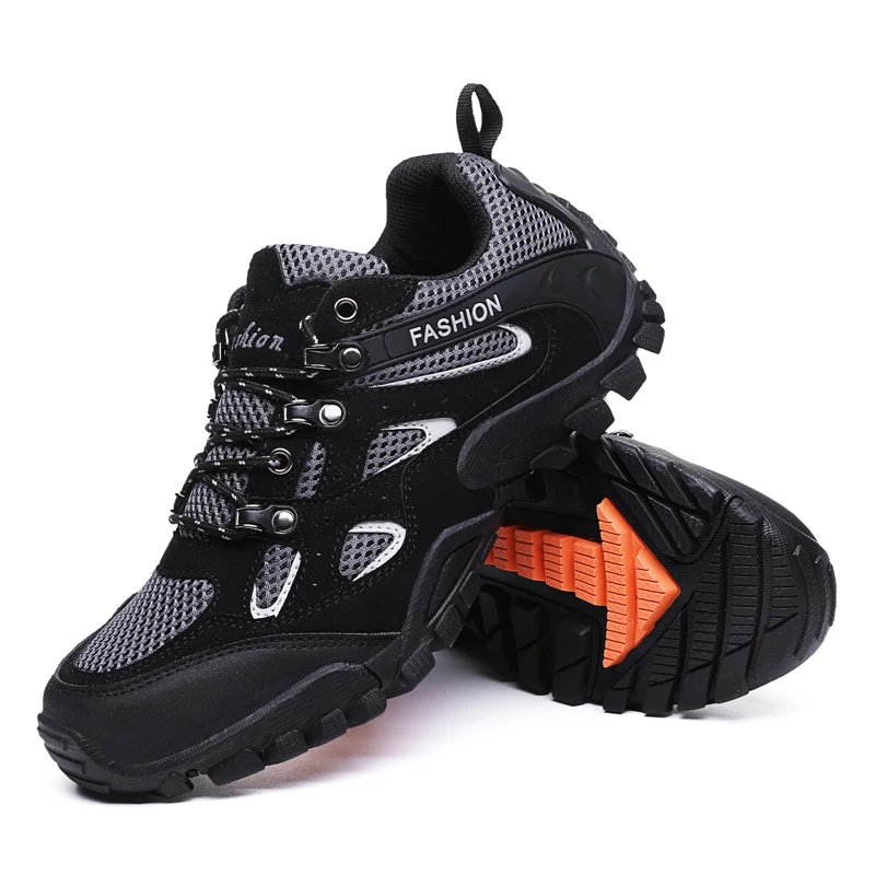 2022Summer Hiking Shoes Men Breathable Sport Shoes Male Soft Mesh Sneakers Winter Outdoor Sport Shoes Breathable Autumn Trekking