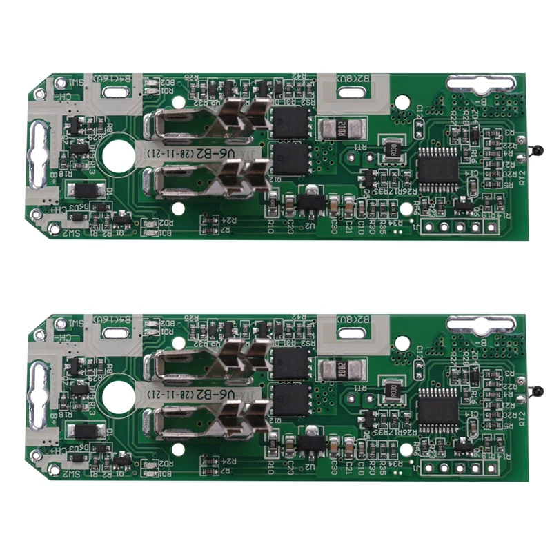 

2Pc PCB Circuit Board, PCB Battery Charging Protection Circuit Board For Dyson V6 V7 Wireless Vacuum Cleaner