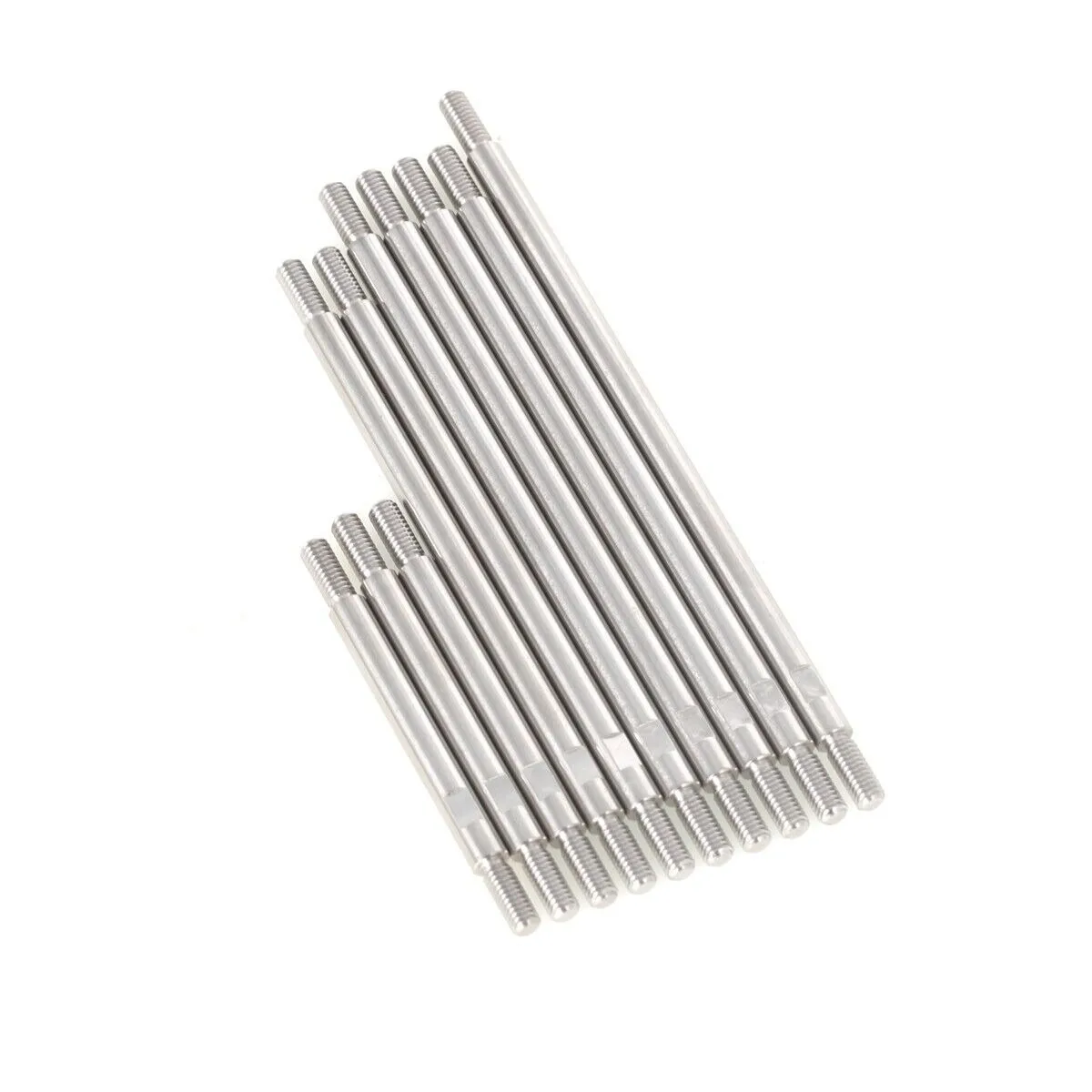 LCX Racing 1/10 RC Гусеничный полный набор звеньев подвески из нержавеющей стали 324 мм