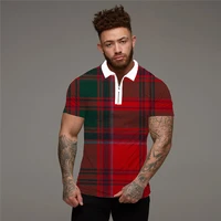2021 autumn streetwear men fashion long sleeve polo shirts casual loose turn down collar zipper tops men slim polo shirts