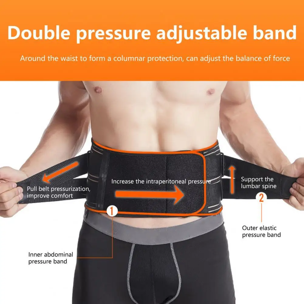 

Shock Absorption OK Cloth Herniated Disc Back Support Belt for Adults