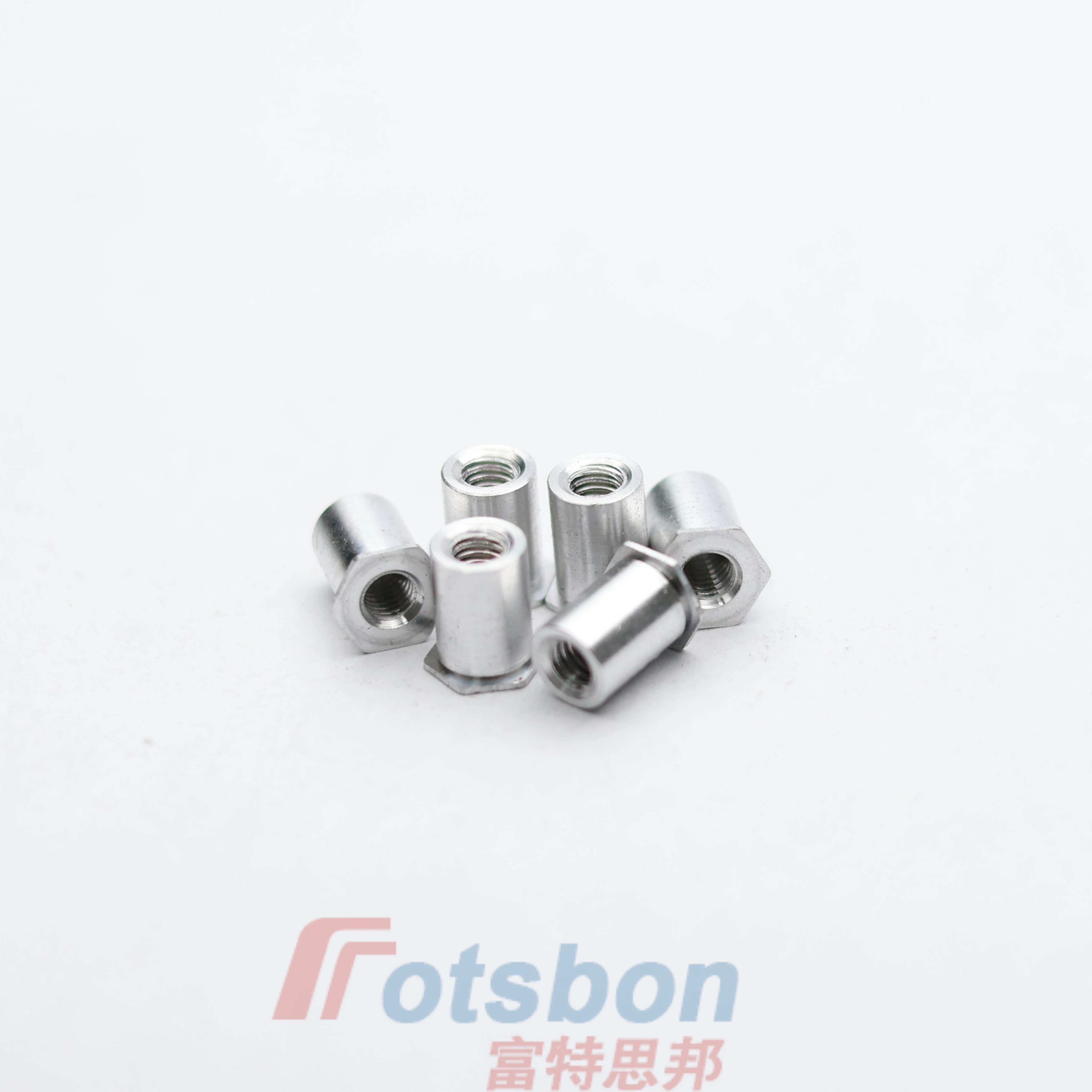 TSO-256/6256/440/6440/632Thin Head Self-Clinching Standoffs Carbon Steel Zinc Plated Nuts Inch Threaded