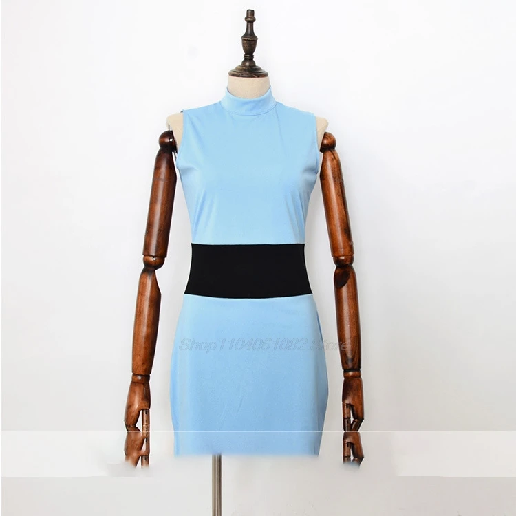 Женский костюм для косплея с бабочкой платье поясом и цветами