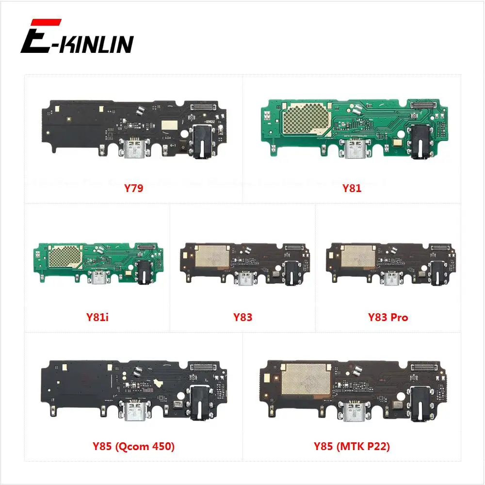 

USB Charging Port Dock Plug Connector Charger Board With Mic Microphone Flex Cable For Vivo Y85 Y83 Pro Y81i Y81 Y79