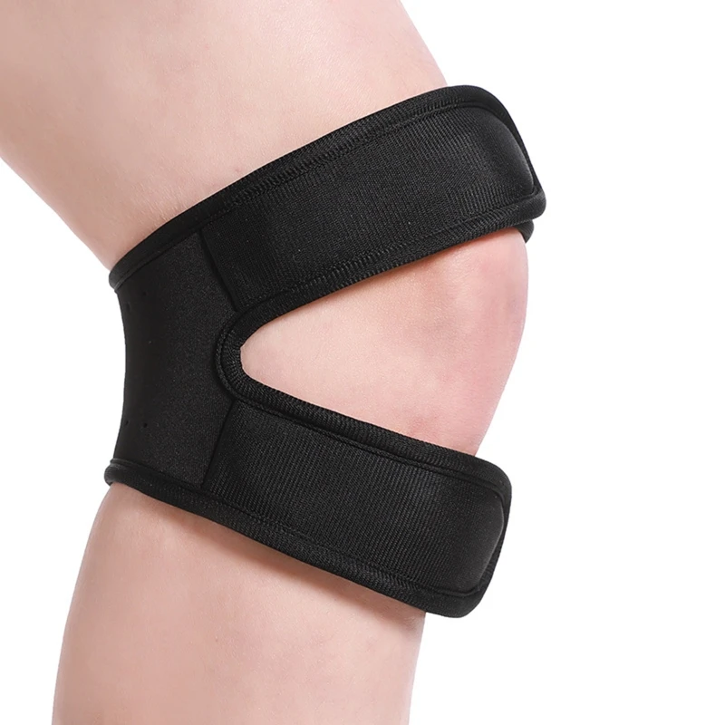 

Knee Support Basketball Knee Support Sports Volleyball Anti-fall Knee Protector X Shaped Rodillera Deportiva Strap