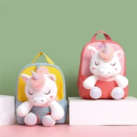 new girls cute backpack childrens unicorn bag kids school zipper outdoor leisure travel playtime small backpack huggy wuggy