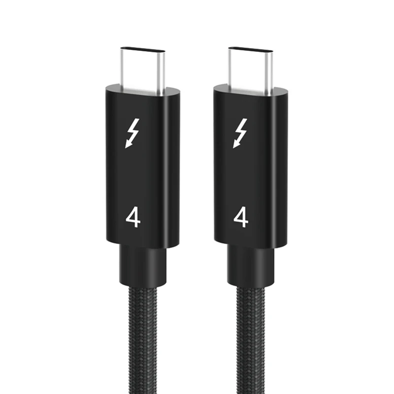 

Type-C Cable USB C 8K 60Hz Certified 40Gbps Fast Speed PD100W For Pro Acer USB 4 C422