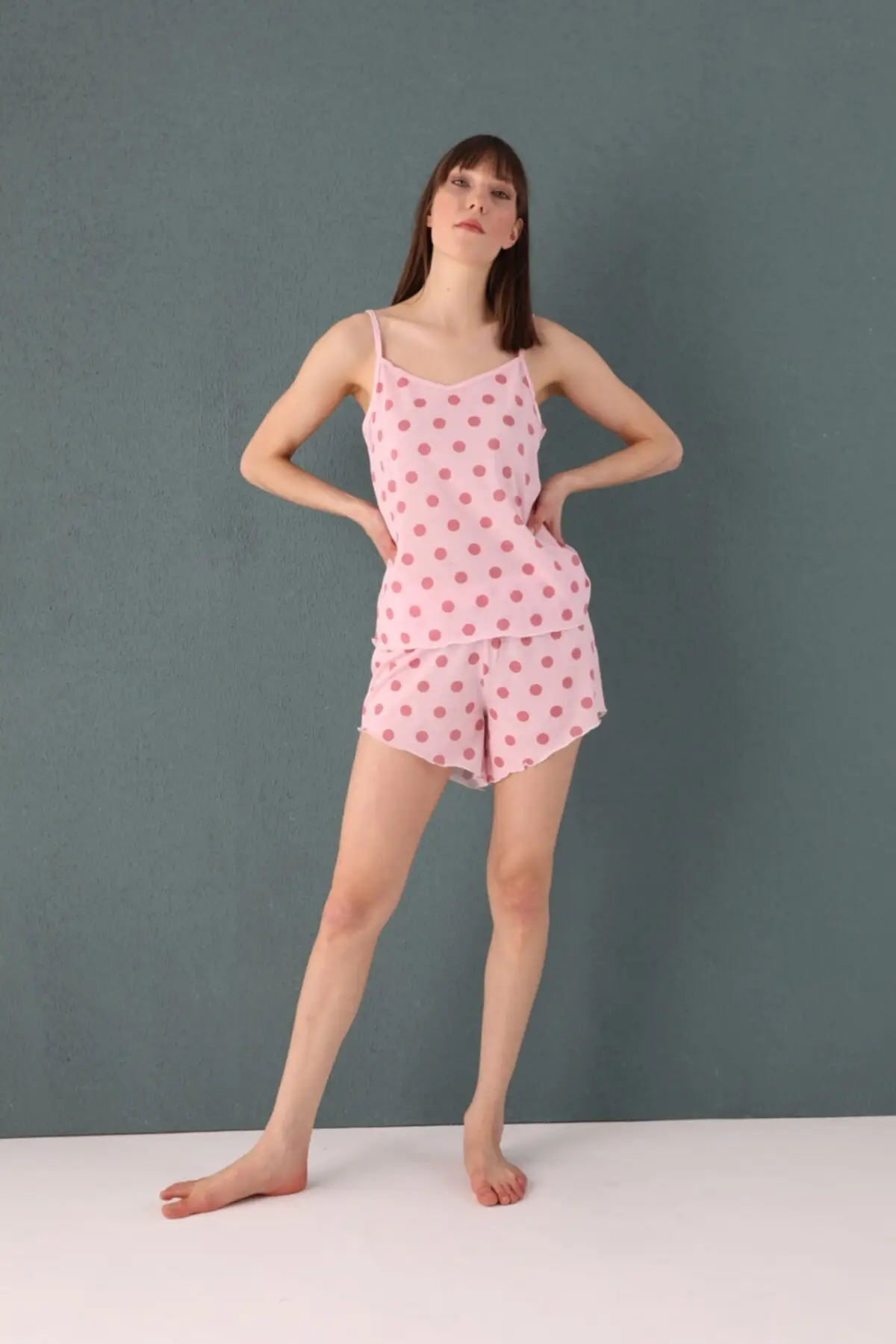 

Women's Pajamas vıse Shorts Suit Sleep Lounge Pajamas Night Suit Casual Home Clothing Casual Home Clothing