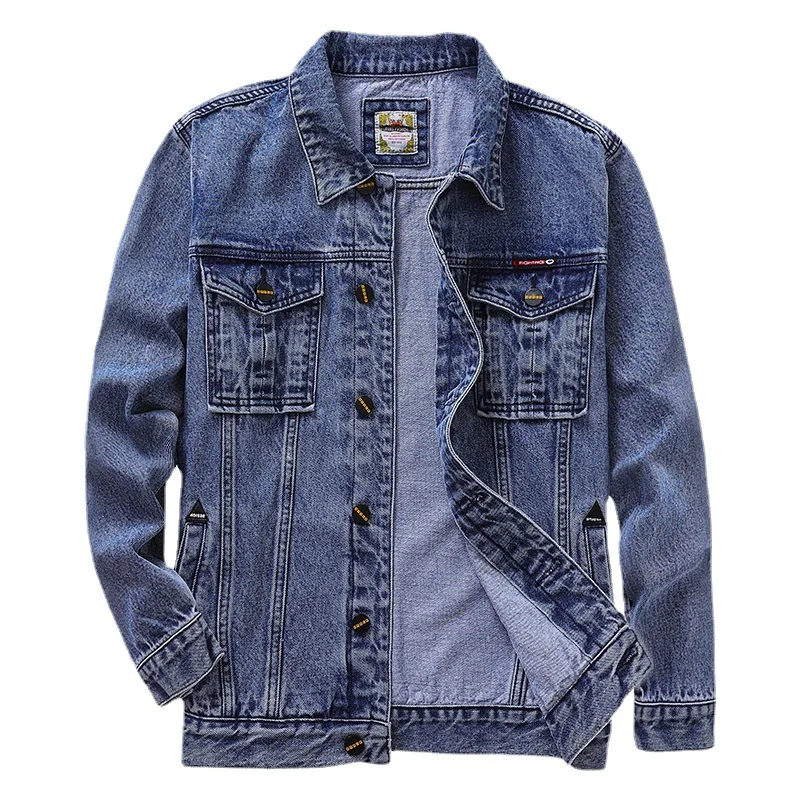 Men's Denim Jacket Autumn high quality 
