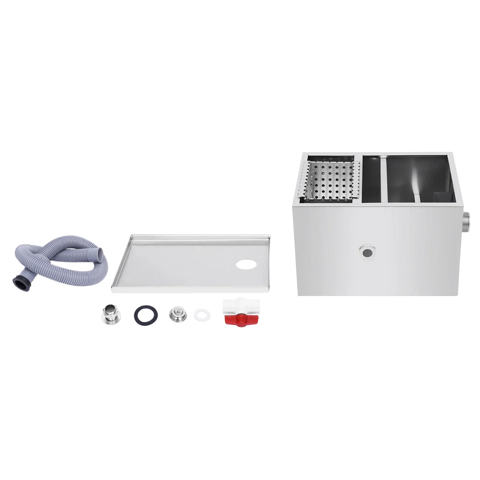 Перехватчик смазочной ловушки кухонный разделитель из нержавеющей стали для