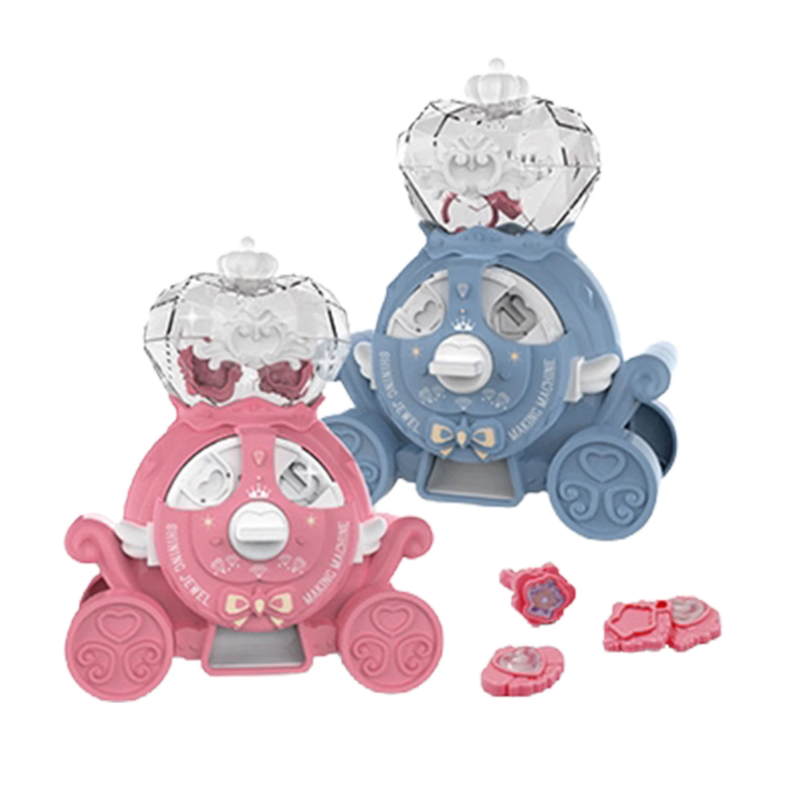 

DIY Girls Jewelry Making Machine Girls Jewelry Making Kit Fantasy Princess Gem Making Machine Set Gem Toy Machine For Girls Kids