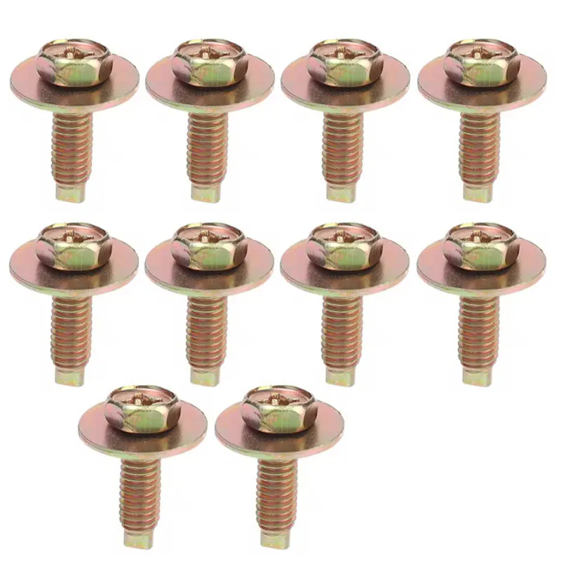 

Саморезы Крепежные детали Болты кузова автомобиля U-образный зажим M6 Крышка двигателя Брызговик Бампер Вкладыш крыла Крепеж Заклепка Винт