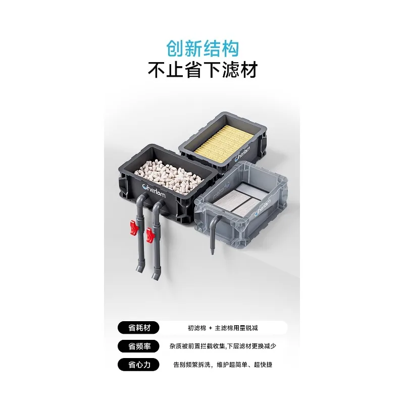 Бесшумный внешний циркуляционный фильтр-ведро Quiet Top Drop Flow Box для прудов и аквариумов (art.: 3920dbdf1038c) - 3920dbdf1038c