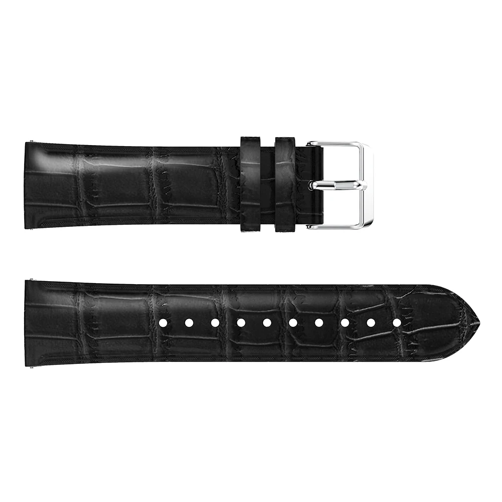20MM/22MM Leather Bands For Garmin Venu SQ Music Wrist Straps For Forerunner 245 645M Vivoactive 4 3/Venu Move 3 Luxe Watchbands