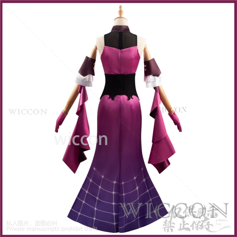 Аниме-игра Honkai: Star Rail Косплей Кафка Костюм Stellaron Hunter Концертное красное платье