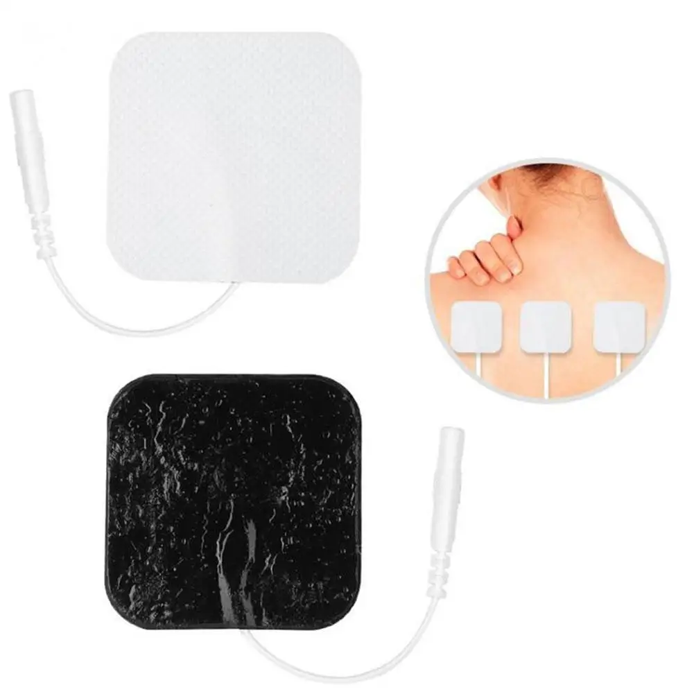 

Электродные подушечки, ФИЗИОТЕРАПЕВТИЧЕСКИЙ электрический стимулятор мышц, массажер для тела, токопроводящий гель, терапевтический импул...