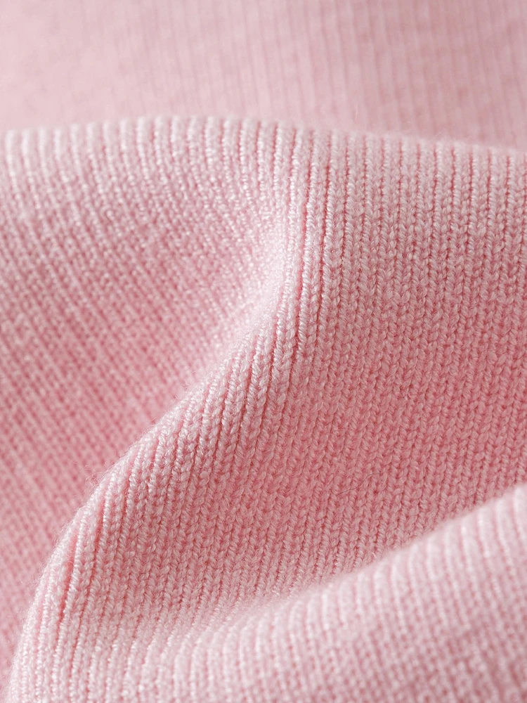 DUSHU элегантный стильный милый двухслойный облегающий свитер с воротником в виде