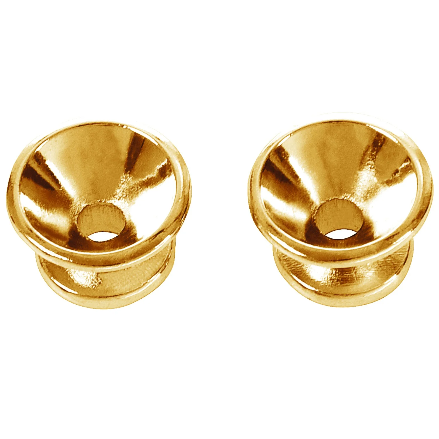 

2 x Electric Acoustic Guitar Strap Button Screw Lock Pins Pegs Pads Golden
