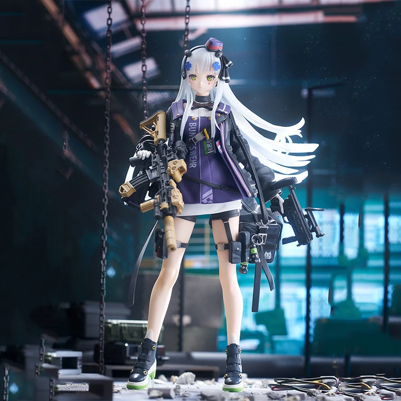 Оригинальная натуральная quesQ Girls Frontline HK416 MOD3 ПВХ 25 см аниме-фигурка Коллекционная
