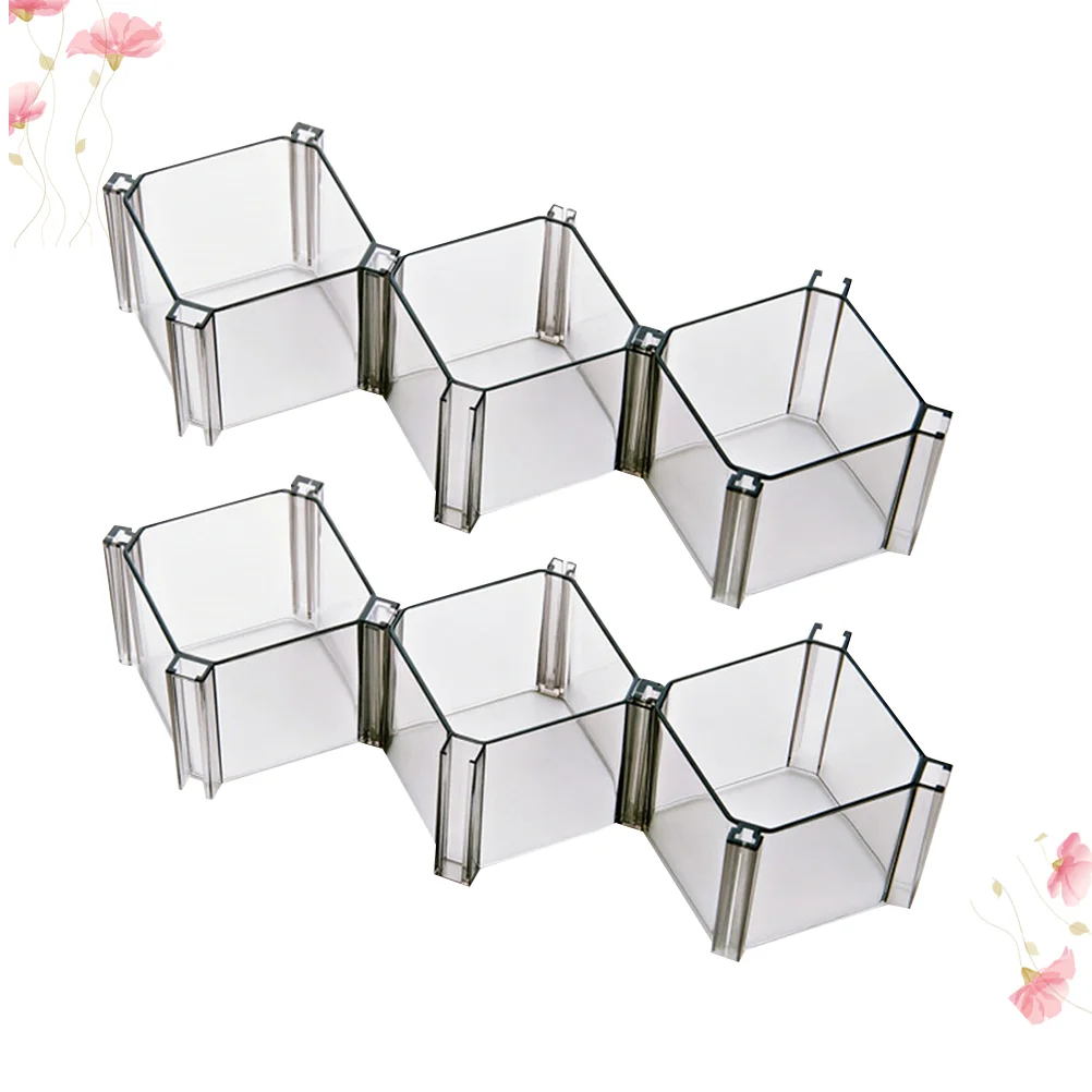 

6pcs Storage Container Undergarments Organizer Drawer Dividers for Drawer Desk Storage Holder