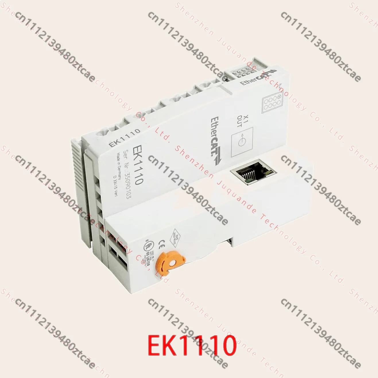 Фото Новый оригинальный модуль промышленного управления PLC Bus Coupler EK1110 EL9011 EK1501 EK1100 №1