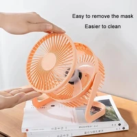 portable fan cooling usb desktop fan mini air cooling 360 rotation adjustable angle for office household usb table fan