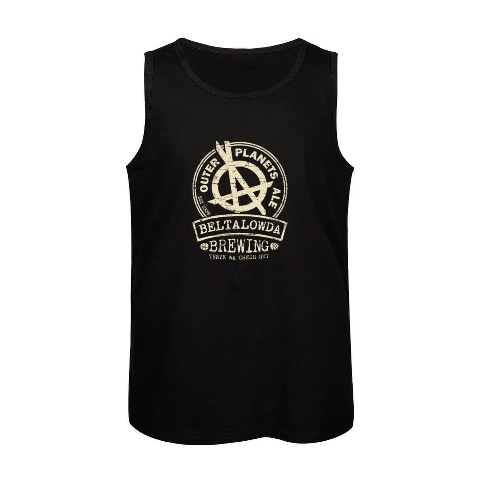 Фото Outer Planet Ale Tank Top Мужские футболки спортивные футболки для мужчин Бодибилдинг для мужчин Самые продаваемые товары №4