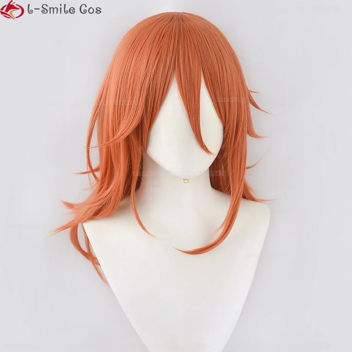 Парик для косплея Аниме Angel Devil термостойкие синтетические волосы 60 см с шапочкой