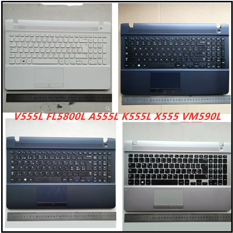 

New Laptop Palmrest Upper Cover With Keyboard Housing Case For Samsung 270E5J 270E5G 270E5U 270E5R 270E5K