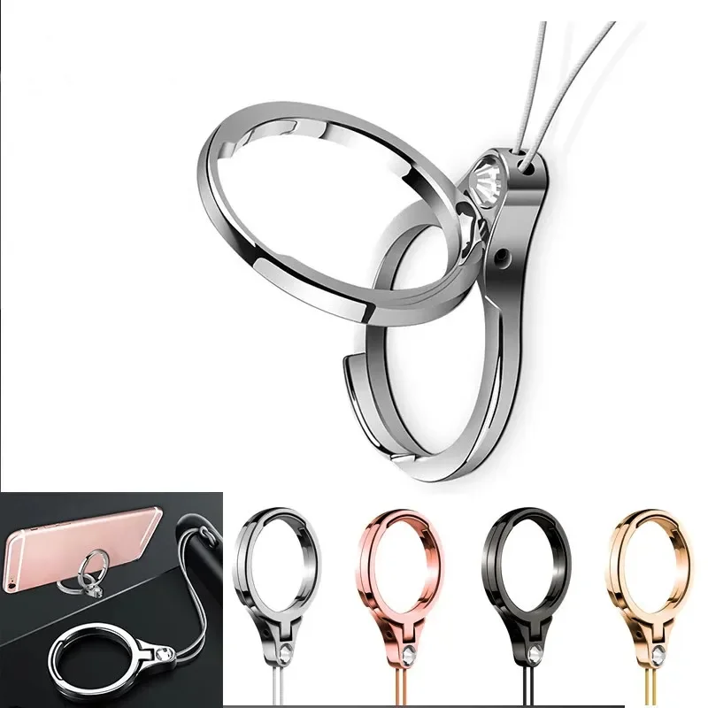 

Phone Straps Finger Ring Stand Holder mobile Phone stand lazy neck Strap phone ring squishy lanyard for keys
