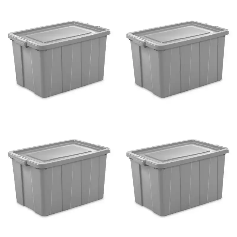

Gallon Tuff1 Tote Plastic, Cement, Set of 4