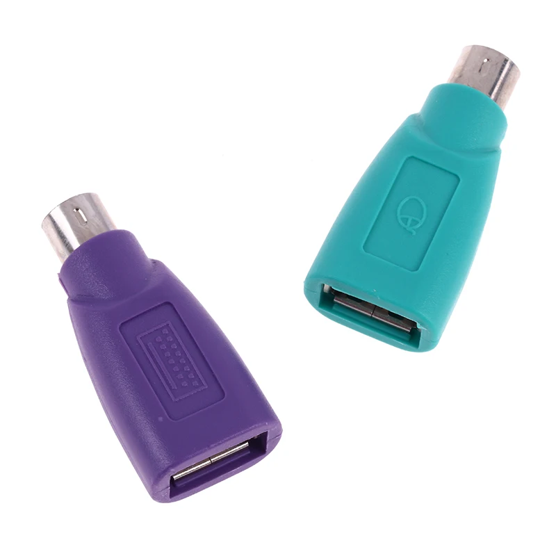 2 шт. USB мама на PS2 PS/2 папа адаптер-конвертер клавиатура мышь
