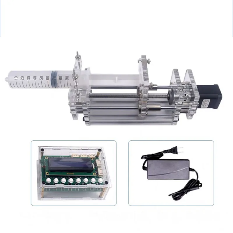 Мини настольный точный Электрический лабораторный микро шприцевой насос