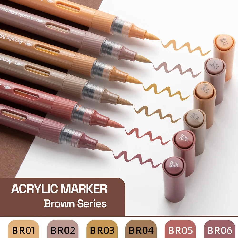 

Акриловые маркеры для рисования 6/60 цветов