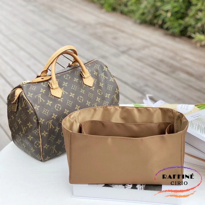 

Purse Organizer For LV Speedy Na-no 20 25 30 35 Neverfull Tote Handbag Portable Shape Insert Bag Parts And Accessories