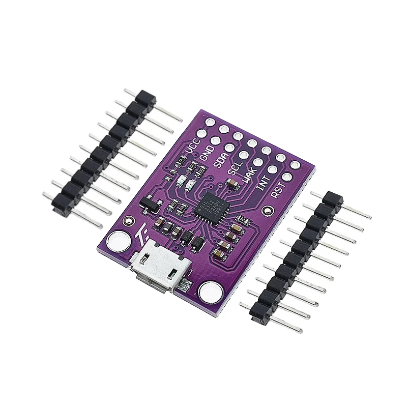 

CP2112 Debug Board USB to SMBus I2C Communication Module 2.0 MicroUSB 2112 Evaluation Kit for CCS811 Sensor Module