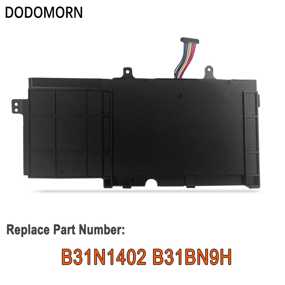 Фото Аккумулятор для ноутбука DODOMORN B31N1402 для ASUS N591LB N592UB Q551 Q551L Q551LN, модель Business Battery, гарантия качества, B31BN9H, 48 Вт·ч №2