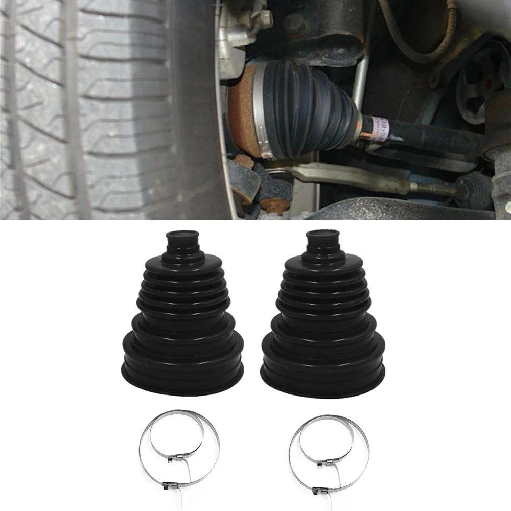 

Silicone CV Boot Joint Universal W/ Clips Shell 140mm*86mm 2pcs Constant