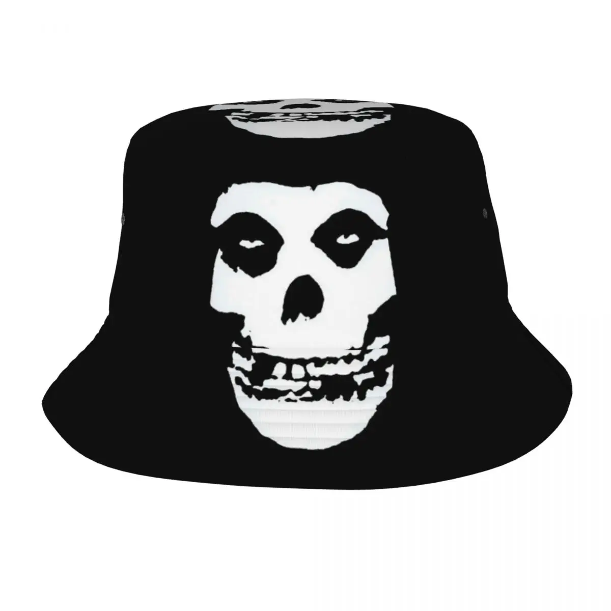 

Панама Misfits Мужская/женская с черепом, Модная Складная шапка от солнца, для спорта на открытом воздухе, рыбалки, головной убор