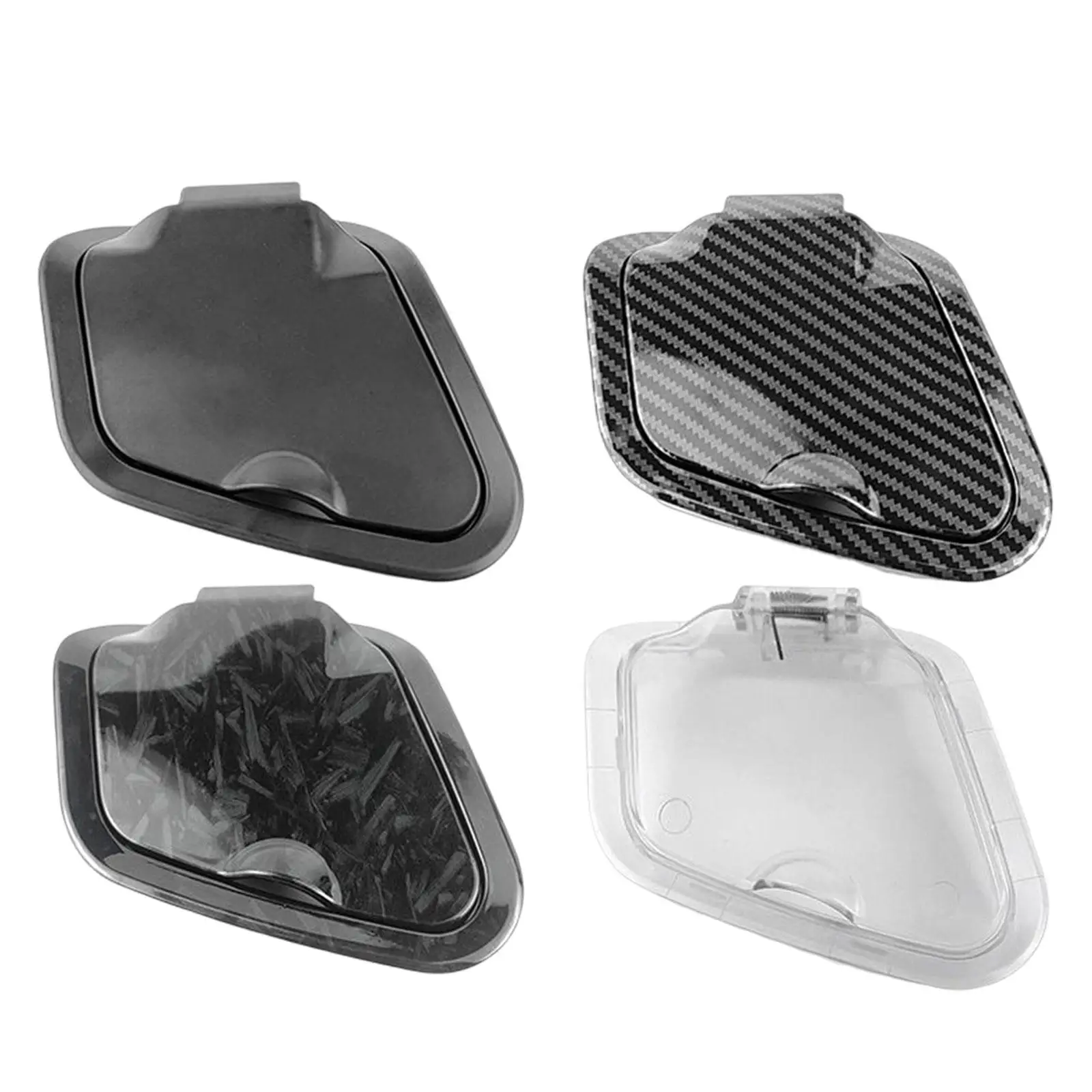 

Sturdy Side Pocket Cover Lid Dustproof Easy Installation for Yamaha Nmax 20/22 Accessory Assembly Replacement Modification