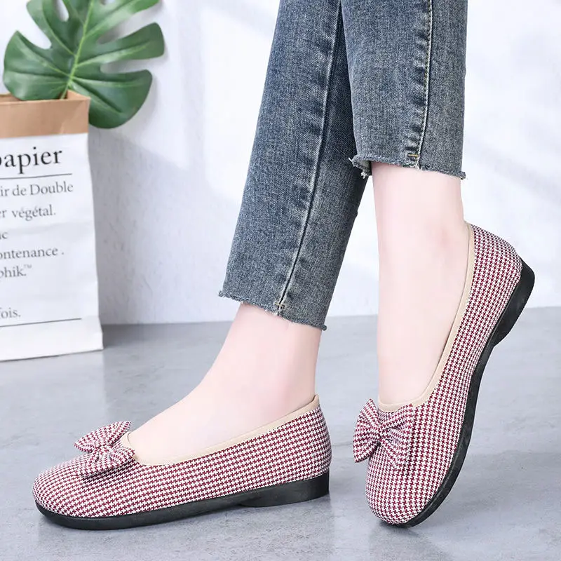 Women Flats Loafers Shoes Woman Comfortable Casual Ladies Shoes Sneakers Women Slip-on Ballerina Flats Shoes Zapatillas Mujer