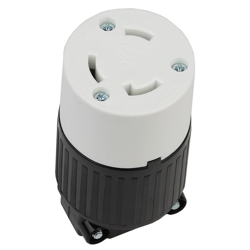 Комплект штепсельных вилок 30 А 250 В штекер Женский Поворотный замок 3 провода