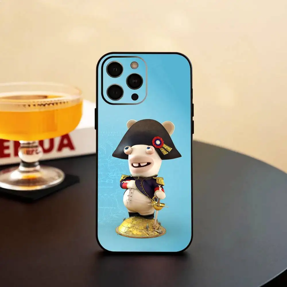 Фото Мягкий силиконовый чехол C-Cute R-Raving R-Rabbids для iPhone 17 16 15 14 13 12 11 X XR Plus Pro Max Plus №4