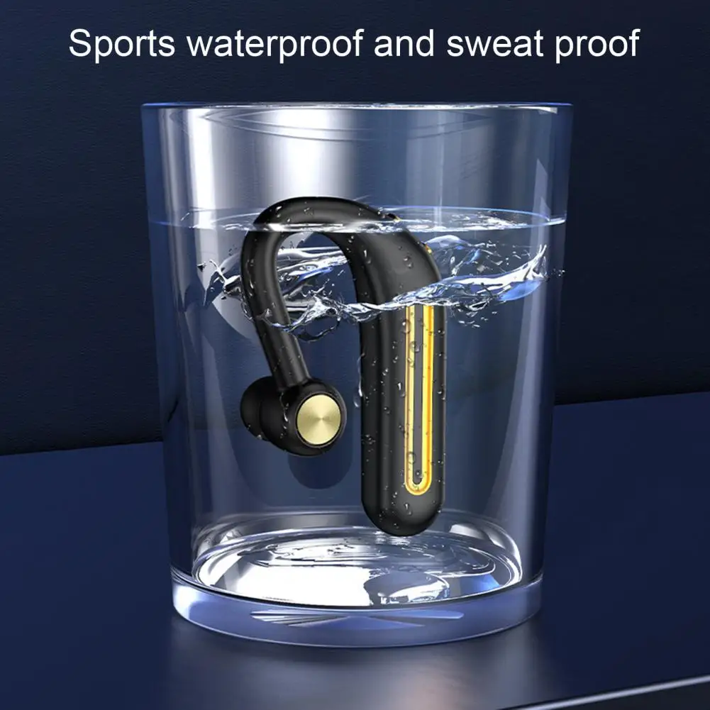 

B680 Bluetooth-compatible 5.0 Earphone Ear Hook IPX7 Waterproof Wireless Stereo Headphones Sports Headset for Business
